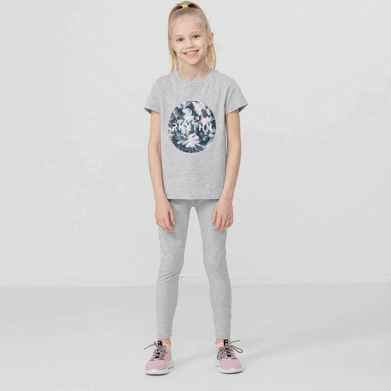 4F Junior Leggings -  Gray