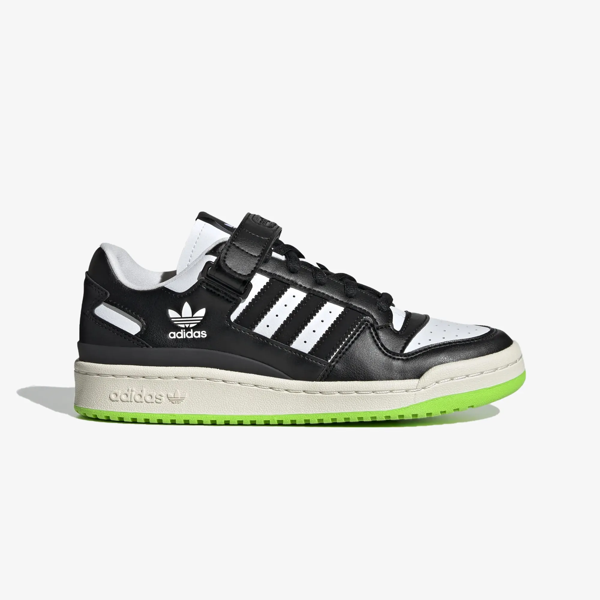 Adidas Originals | WMN'S FORUM LOW  { BLACK/OFF WHITE