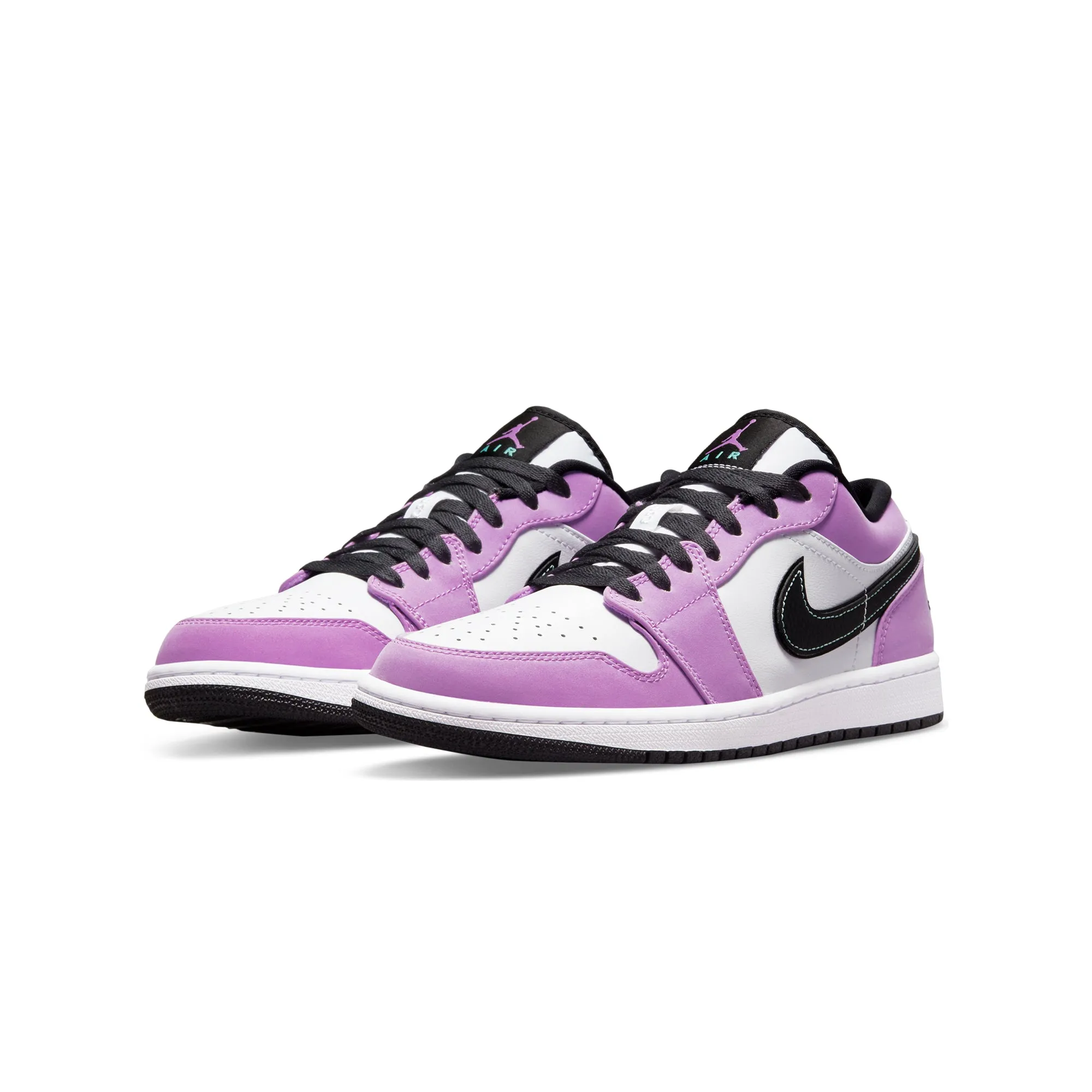 Air Jordan 1 Mens Low SE Shoes 'Violet Shock''