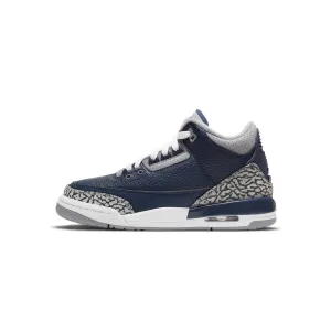 Air Jordan Kids 3 Retro Midnight Navy GS Shoes