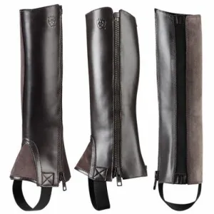 Ariat Kids Stable Chaps - Leather Half Chaps for Young Riders