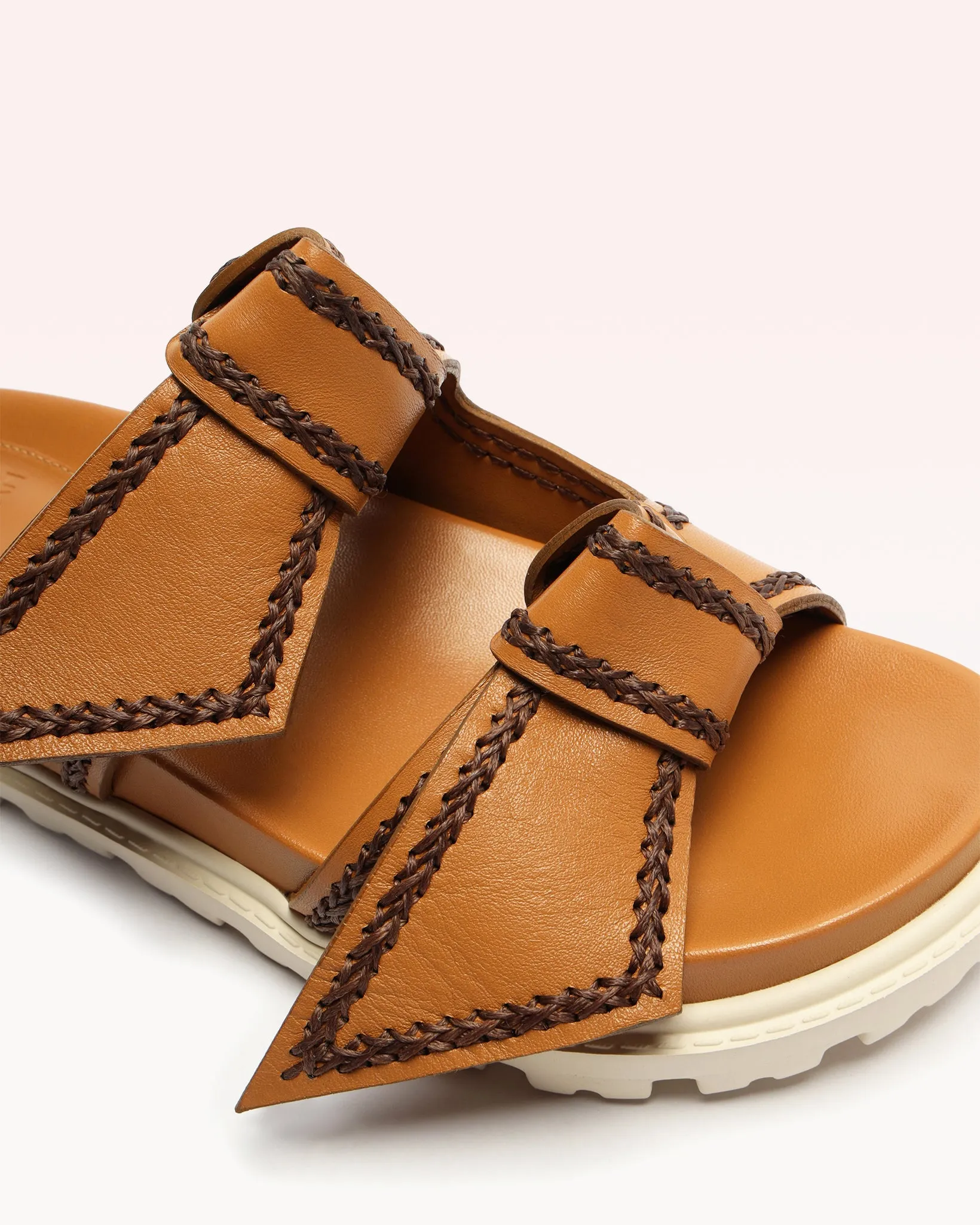 Asymmetric Clarita Sport Sandal Butterscotch