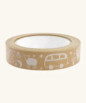 Babipur Kraft Eco Paper Tape - Camping