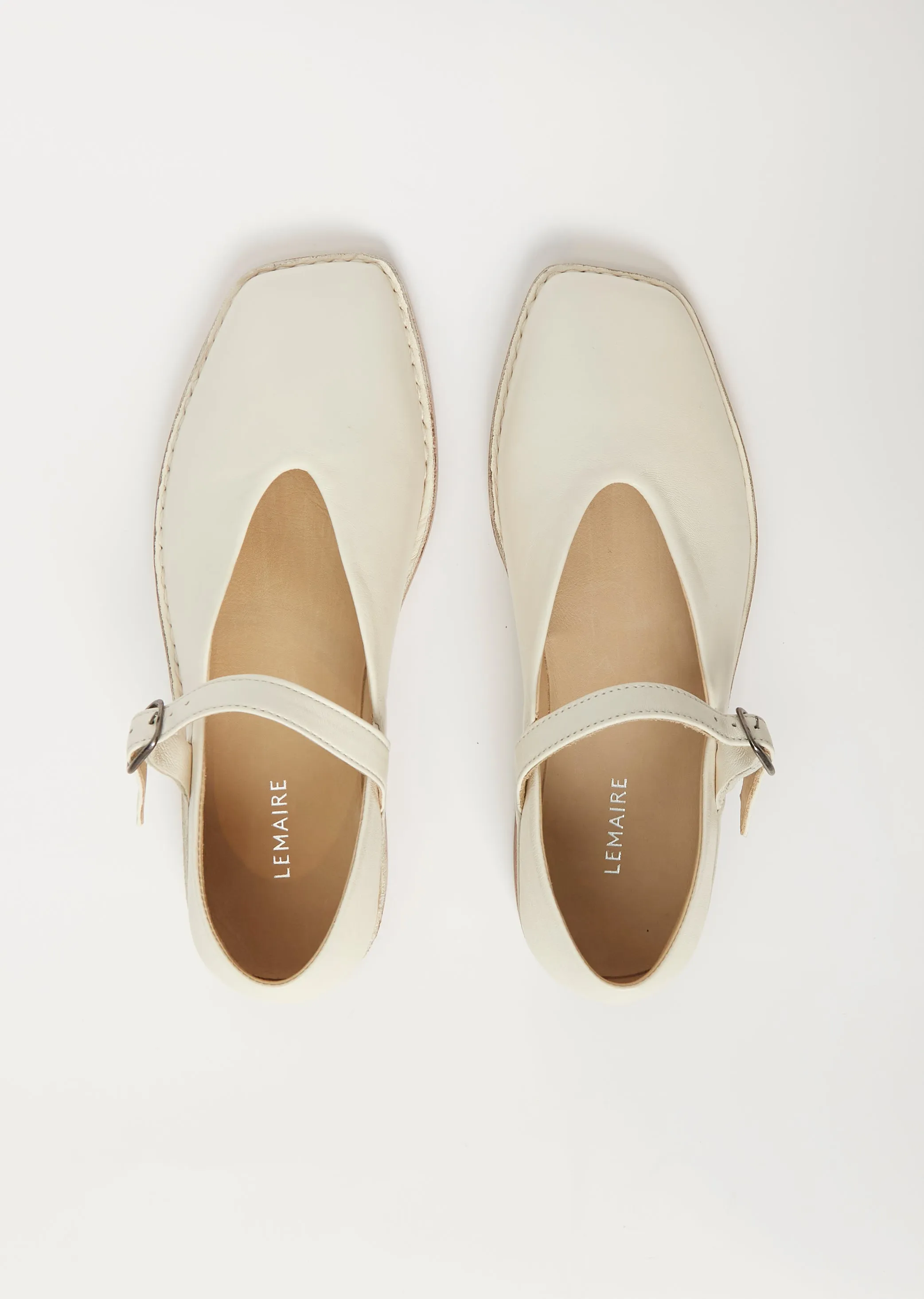 Ballerina Shoes — White