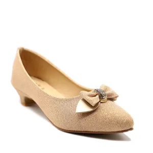 Beige Formal Court Shoes 085500