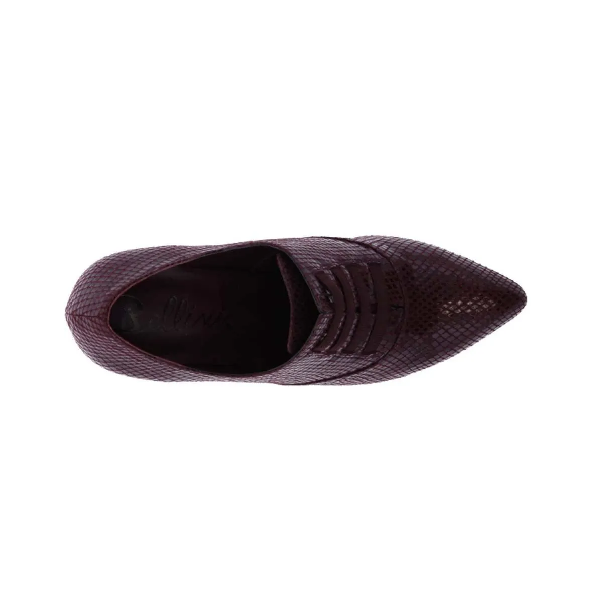 Bellini Gisele Women Slip-on Bootie In Wine Snake