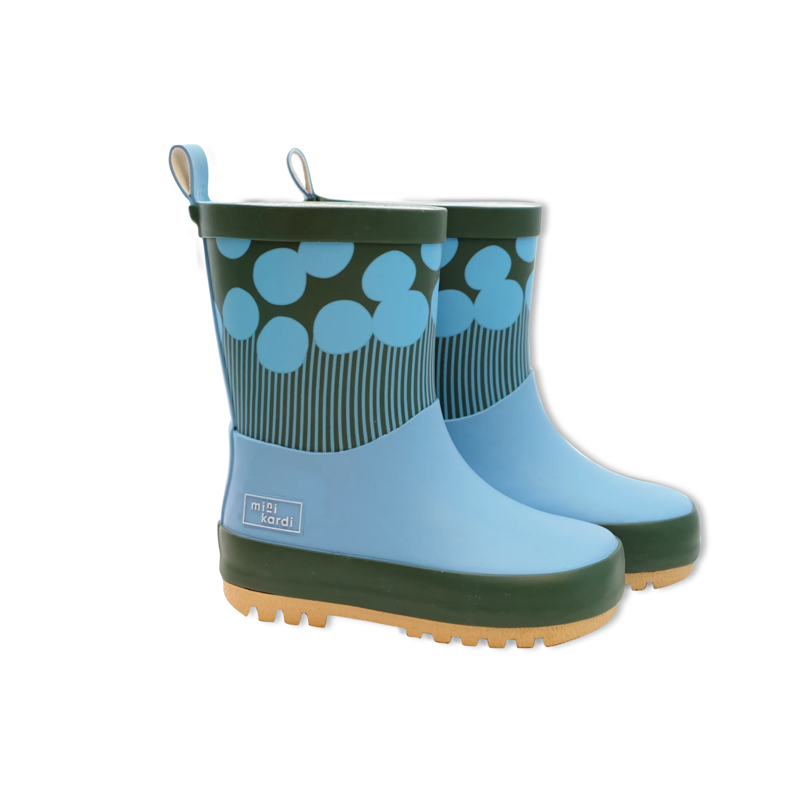 Blue Big Rock Rain Boots