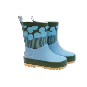 Blue Big Rock Rain Boots