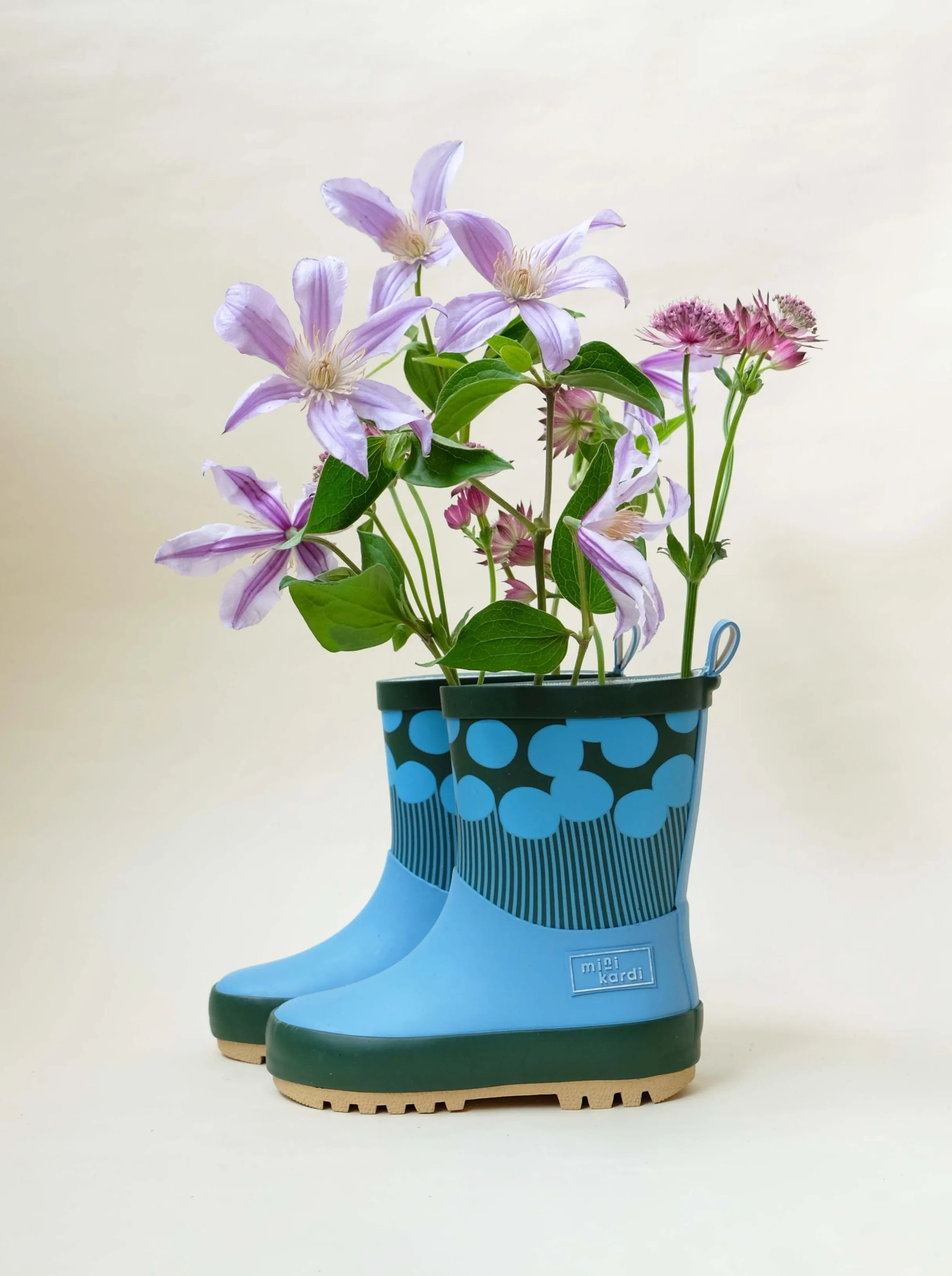 Blue Big Rock Rain Boots