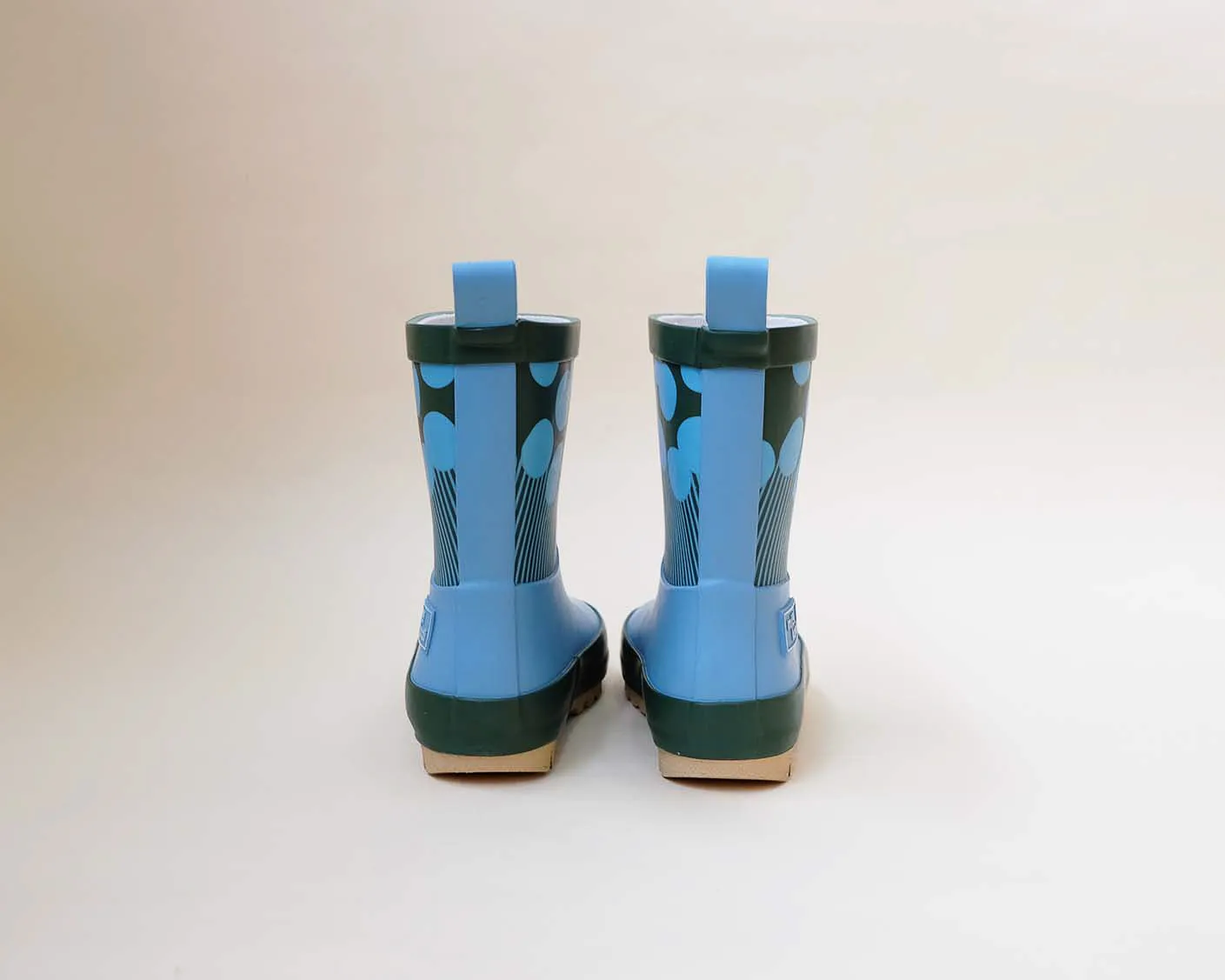 Blue Big Rock Rain Boots