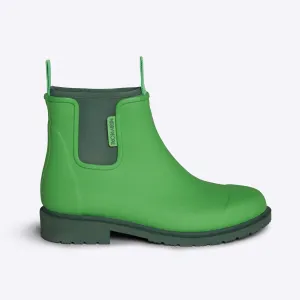 Bobbi Ankle Boot // Grasshopper Green