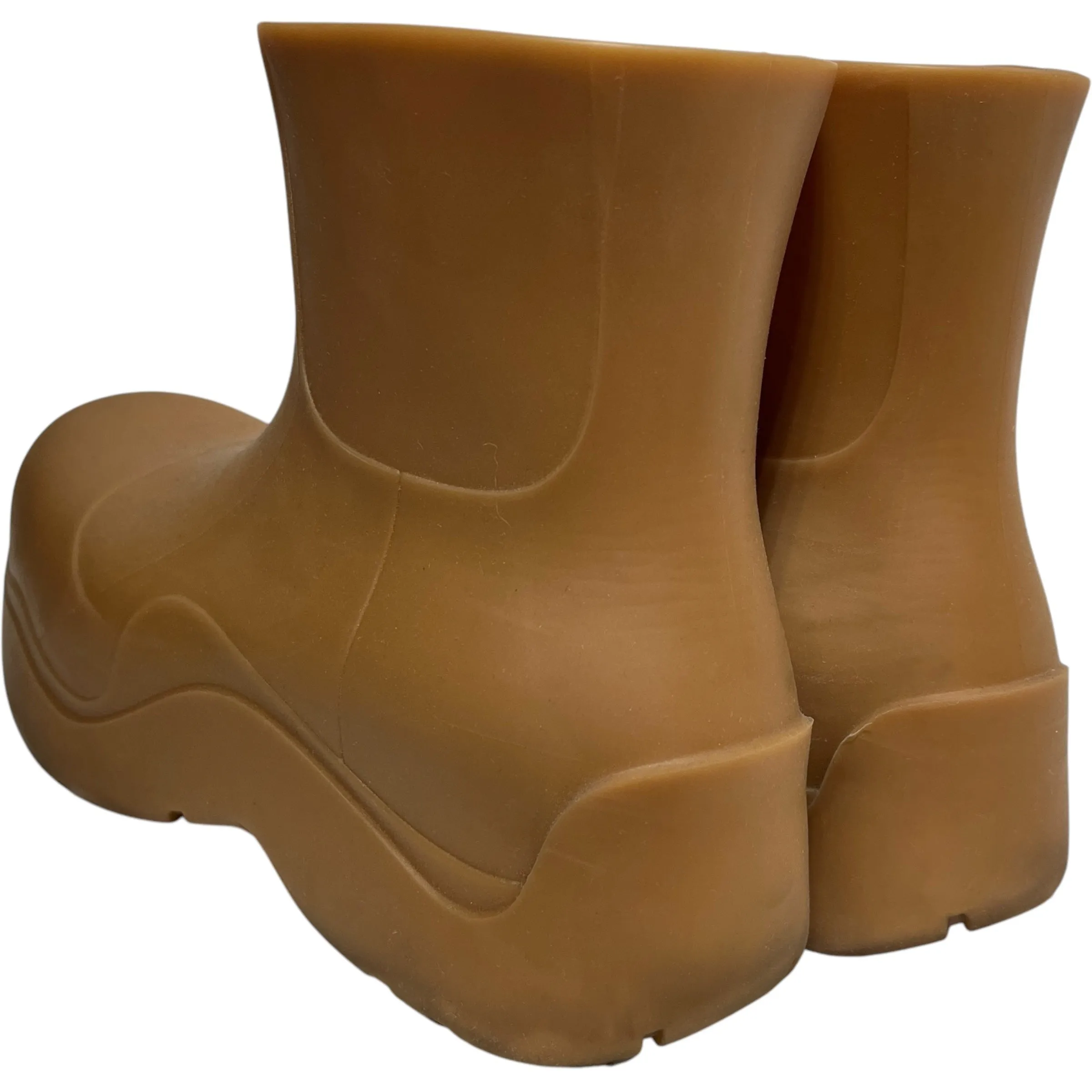 BOTTEGA VENETA/Rain Boots/US 7/Polyester/CML/RAIN BOOT