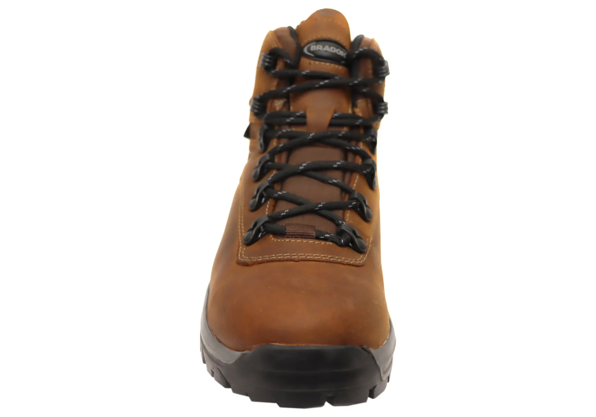 Bradok Aconcagua Mens Comfort Leather Hiking Boots Made In Brazil