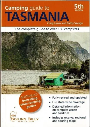 Camping Guide to Tasmania by Craig Lewis / Cathy Savage (Boiling Billy)