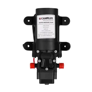 Camplux 12V Water Pump 35PSI DC 1.2GPM 4.3LPM Diaphragm for Caravan RV Marine Fishing Boat