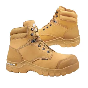 Carhartt Men's Rugged Flex 6" Plain Toe Work Boots - Wheat