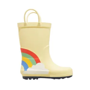 Cat & Jack Toddler Caroline Rainbow Print Rain Boots