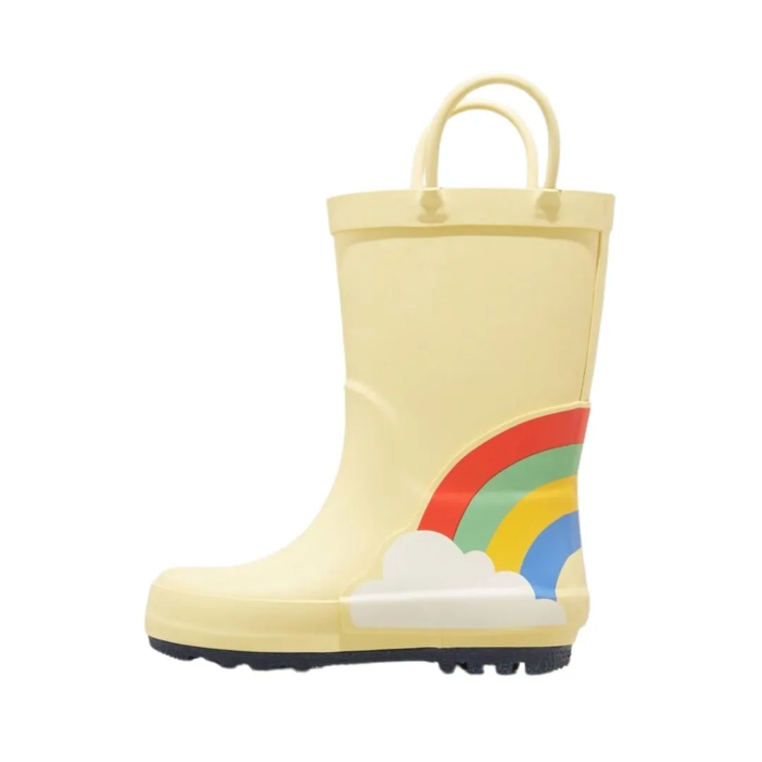 Cat & Jack Toddler Caroline Rainbow Print Rain Boots