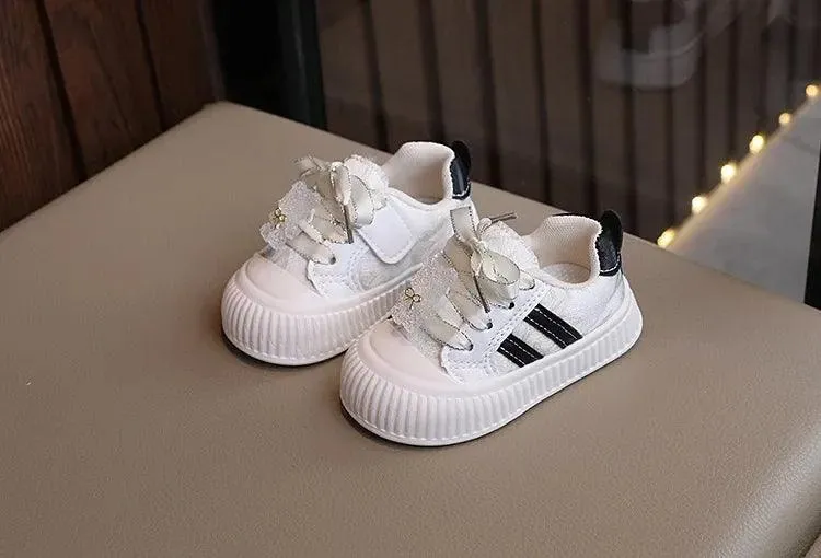 Children's Casual Shoes for Girls with Cute Bear Sneakers - TSS284