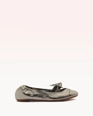 Clarita Ballerina Flat Graphite