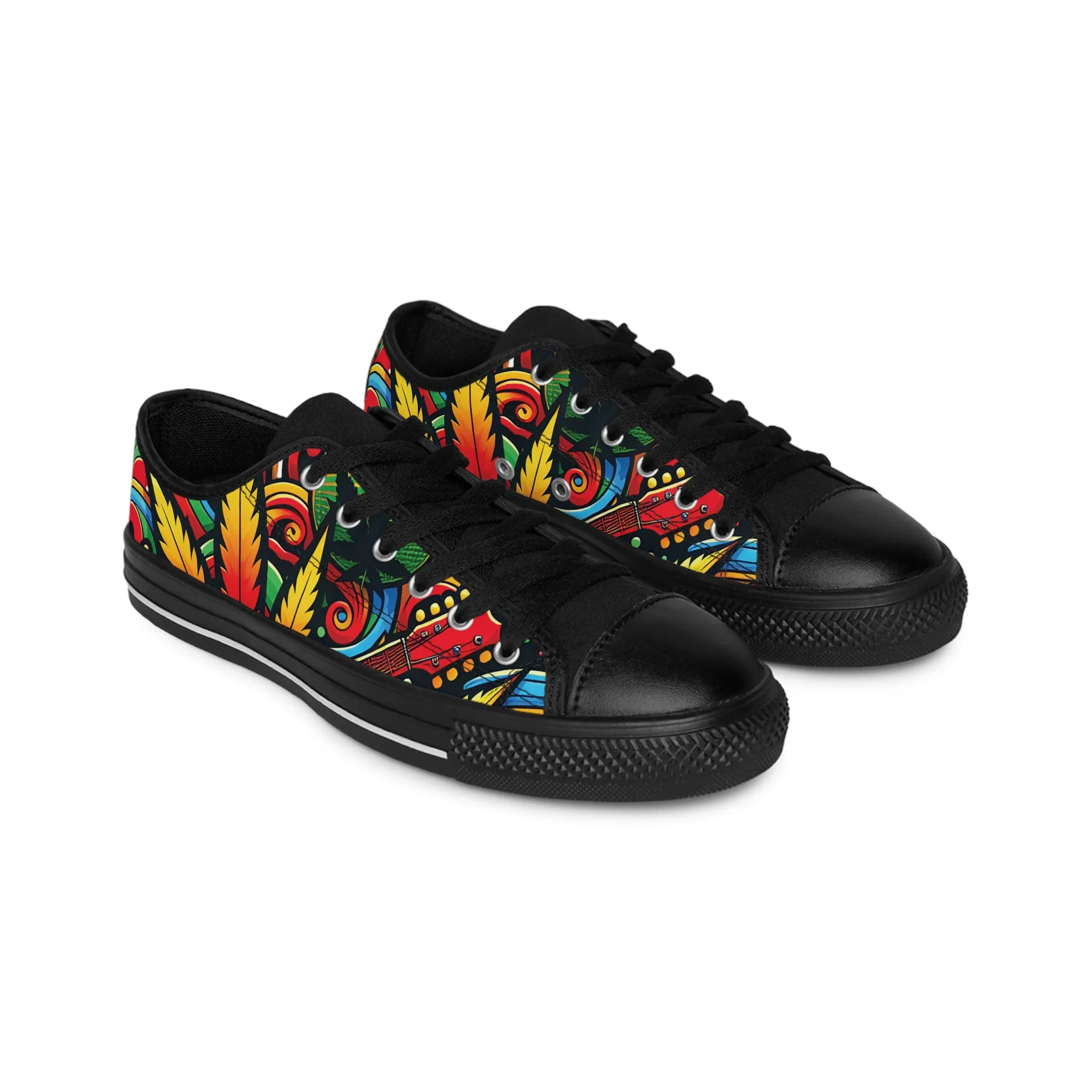 ColorBurst Classic Kicks Sneakers – Stylish, Vibrant Sneakers for Men with Good Vibes