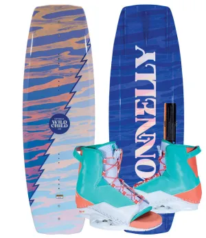 Connelly Wild Child Wakeboard Package with Karma Boots (2023)