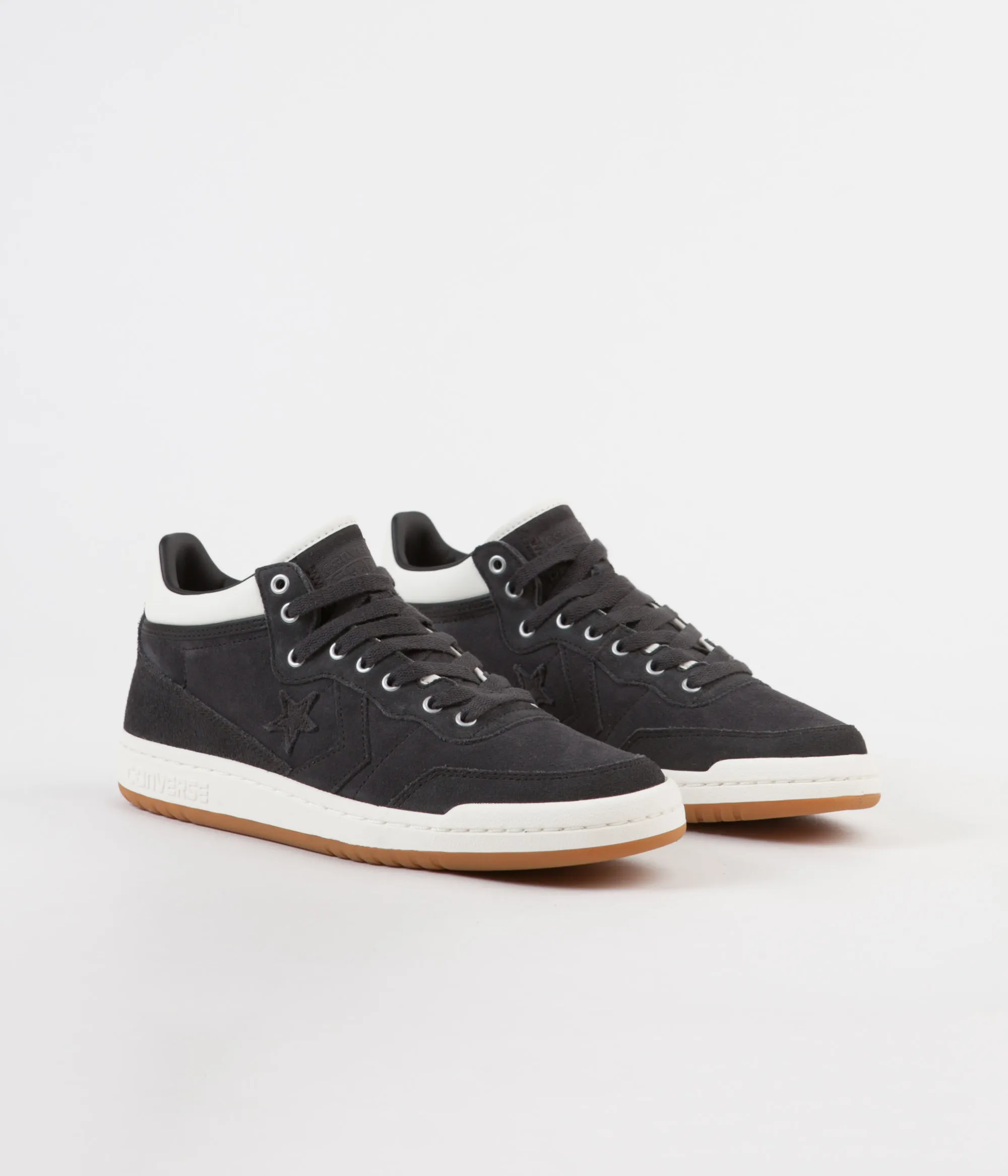 Converse Fastbreak Pro Mid Shoes - Almost Black / Egret / Gum