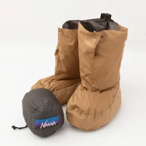 Cotton Down Tent Shoes - Coyote