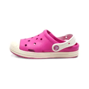 Crocs Bump It Clogs Rubber Pink Colour For Kids