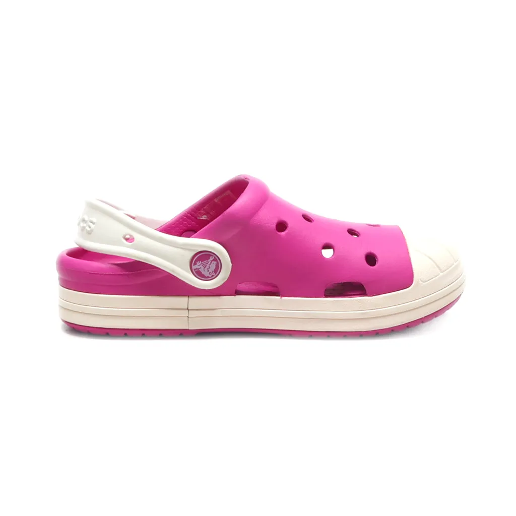 Crocs Bump It Clogs Rubber Pink Colour For Kids