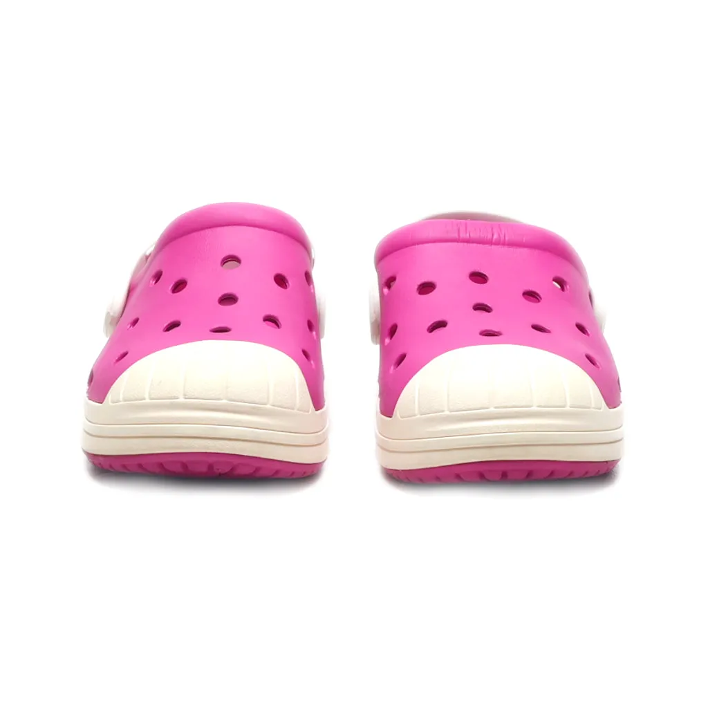 Crocs Bump It Clogs Rubber Pink Colour For Kids