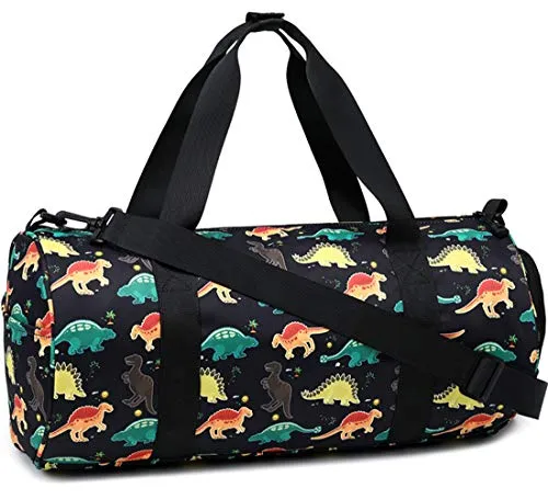 Dinosaur Duffel Bag for Boys, Travel, School, Camping, Leisure