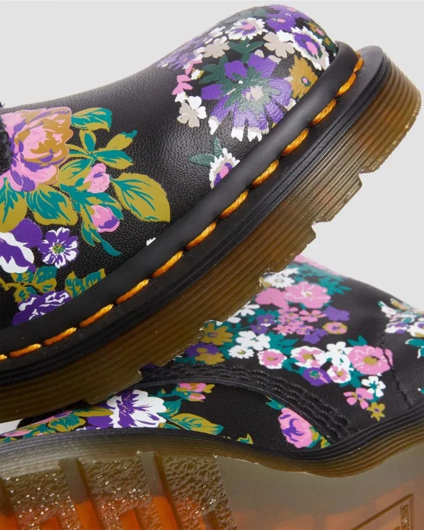 Dr Martens 1460 Pascal Vintage Floral Print Backhand Leather Boots