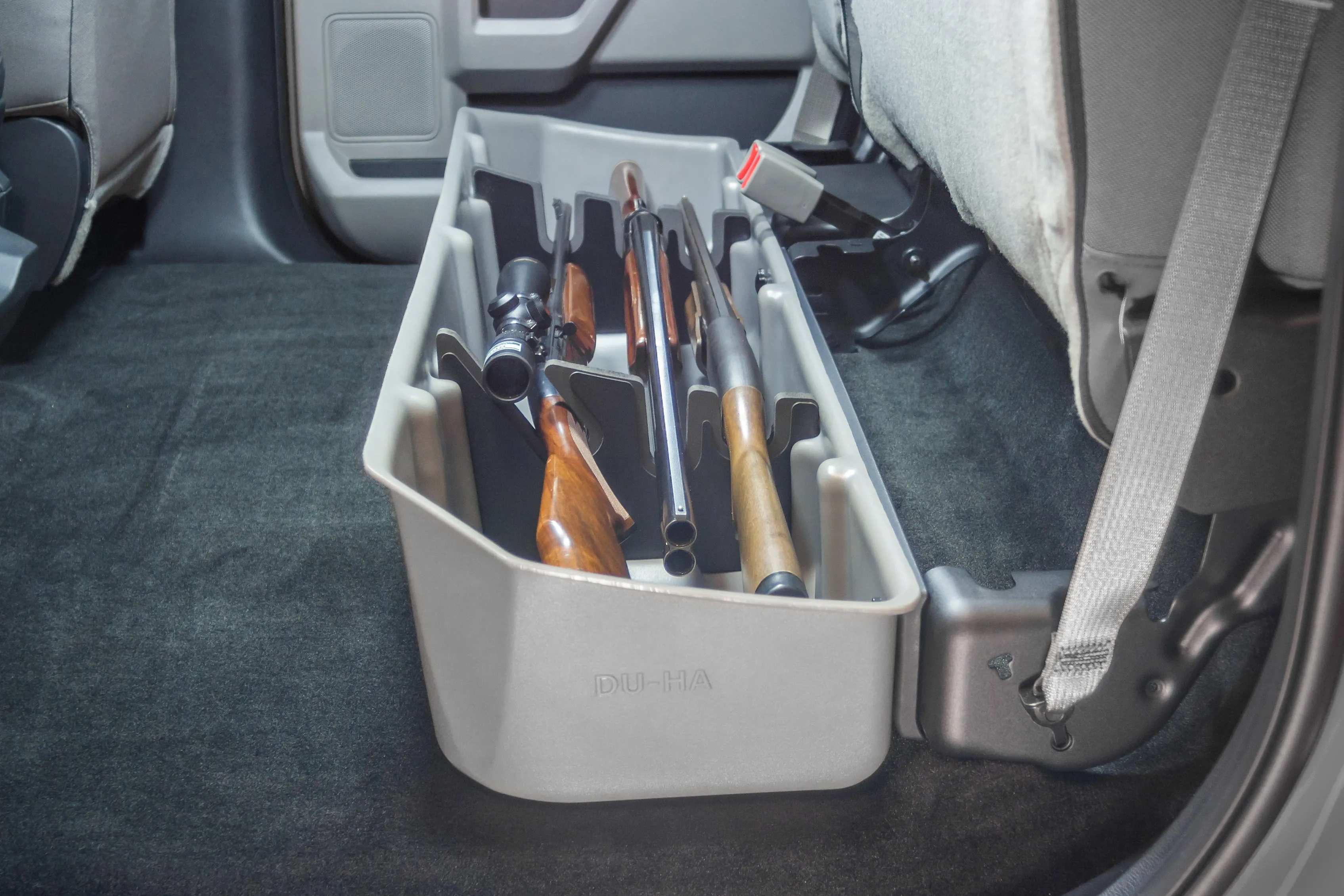 DU-HA 20110 DU-HA® Interior Storage/Gun Case; Incl. Gun Rack/Organizer; Black;