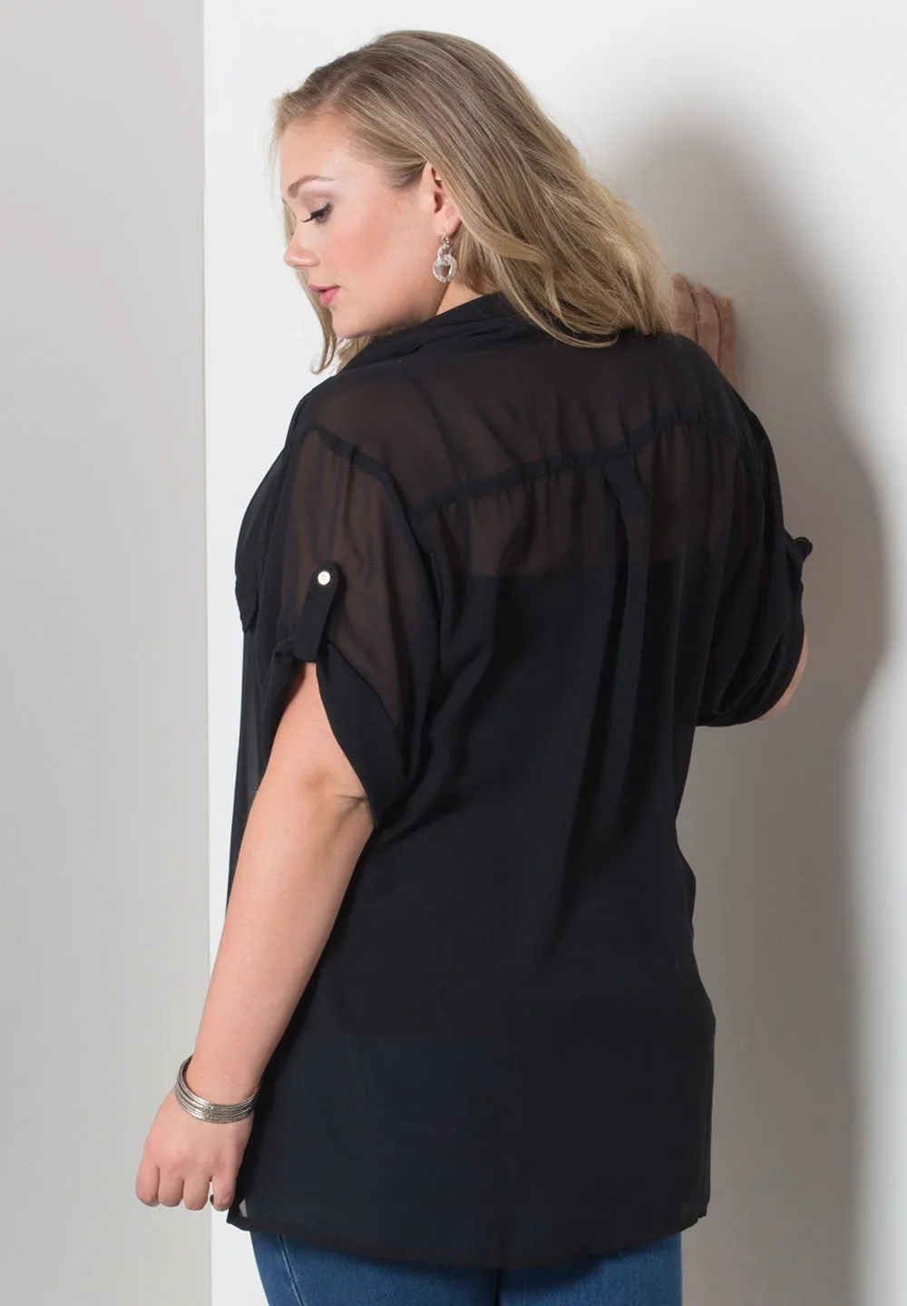 Eleanor Chiffon Blouse