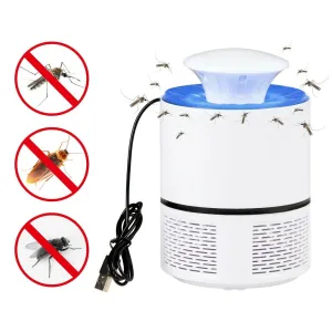 Electric Mosquito Zapper Insect Killer Lamp Fly Bug Trap LED Light USB