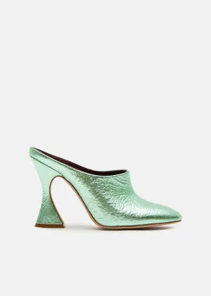 Elisa Laminated Crinkled Heel