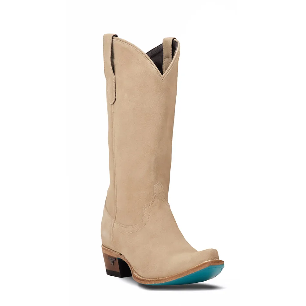 Emma Jane Suede Snip Toe Cowboy Boots