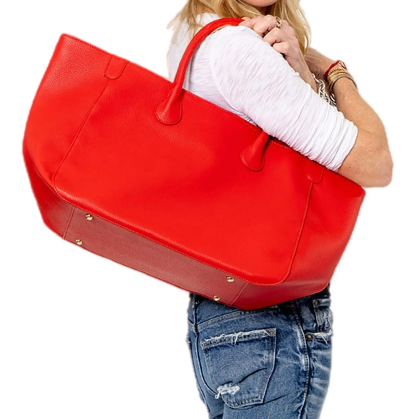 Everyday Vegan Tote - Red