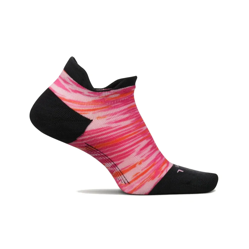 Feetures Elite Light Cushion No Show Tab - Pink