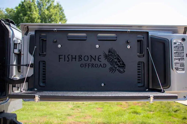 Fishbone Extended Tailgate Table for Jeep Wrangler JL