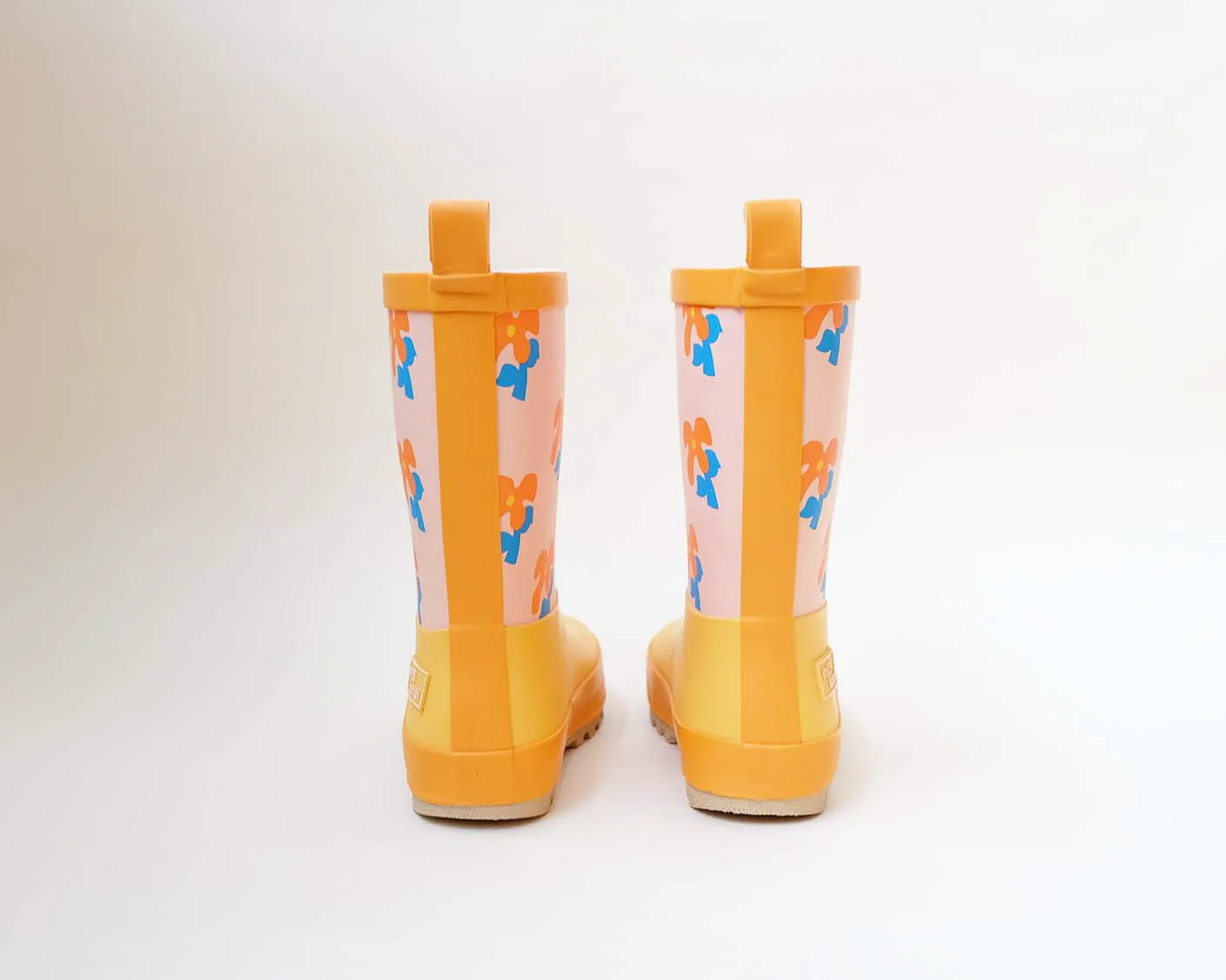 Flower Rain Boots