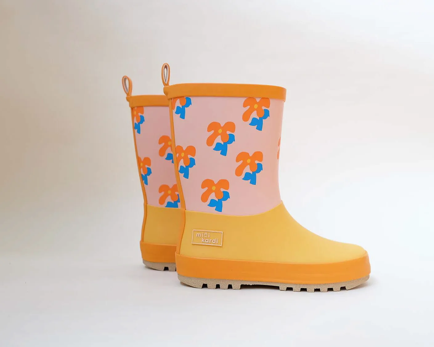 Flower Rain Boots