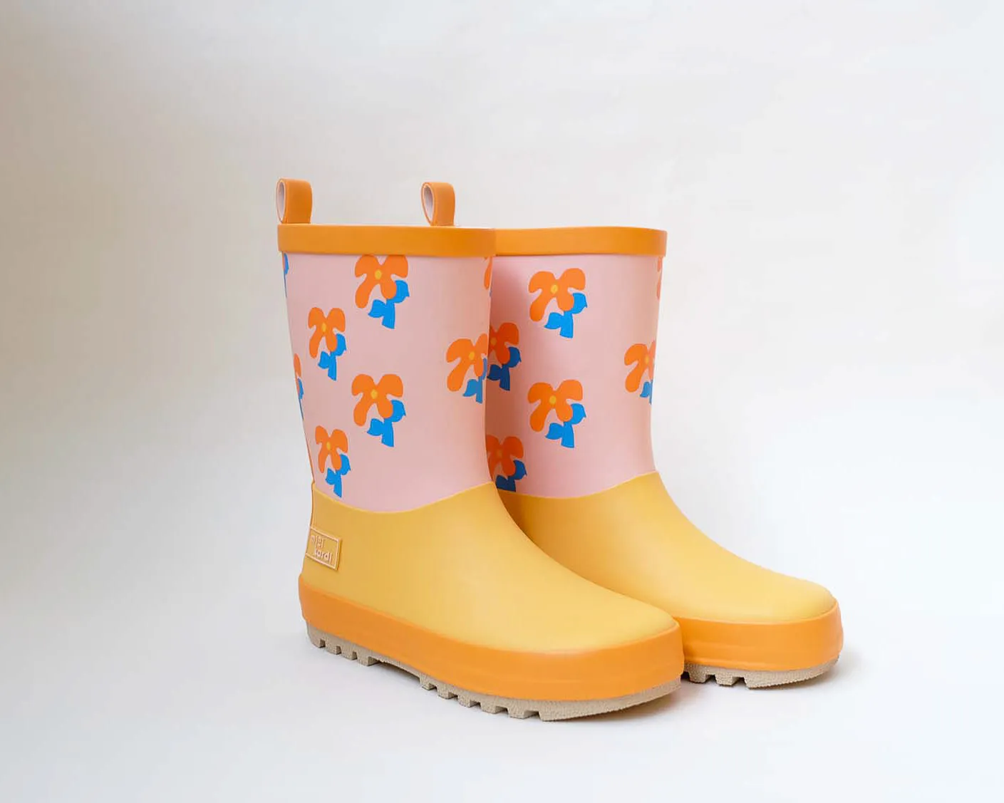 Flower Rain Boots