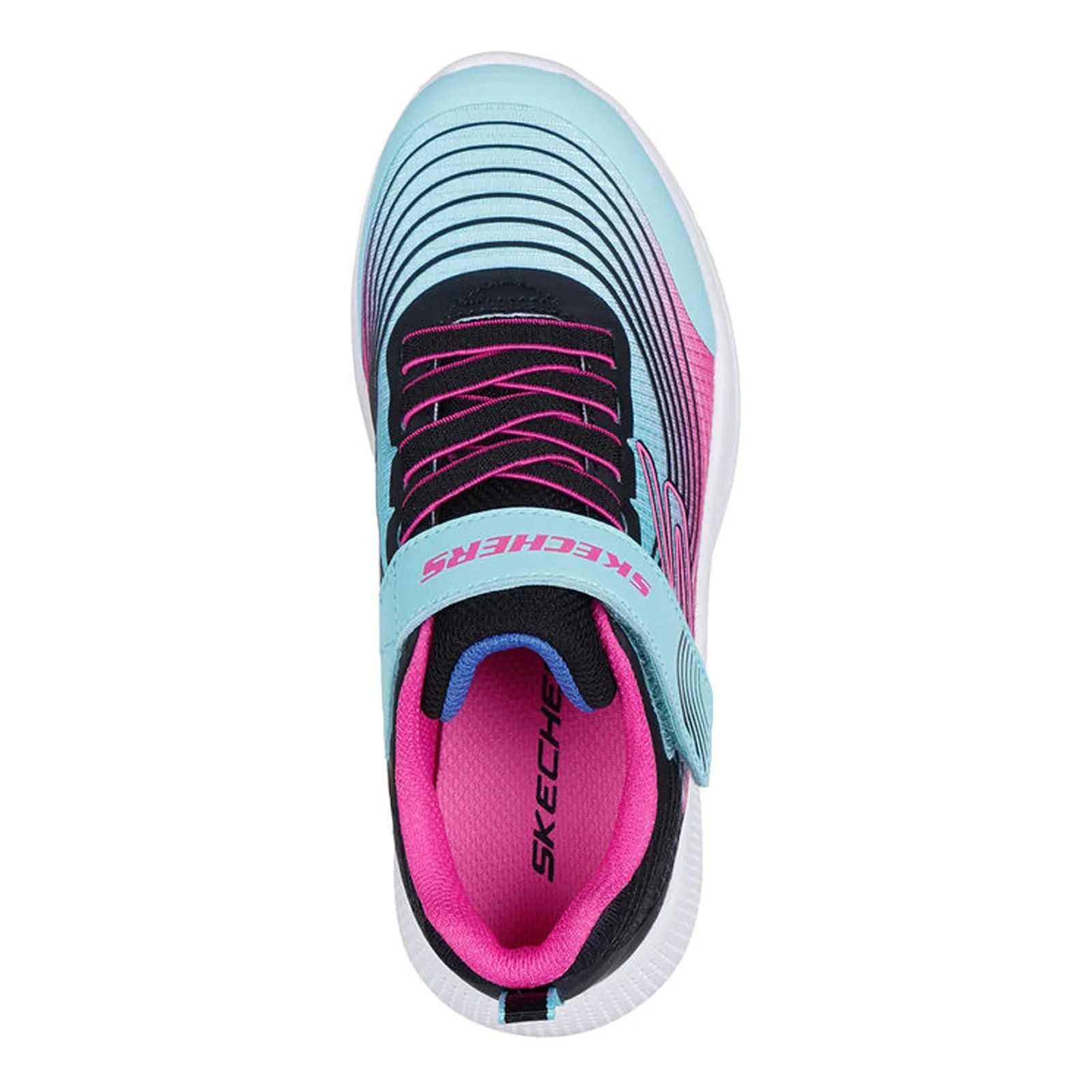 Girl's Skechers, Microspec Advance Sneaker - Little Kid & Big Kid