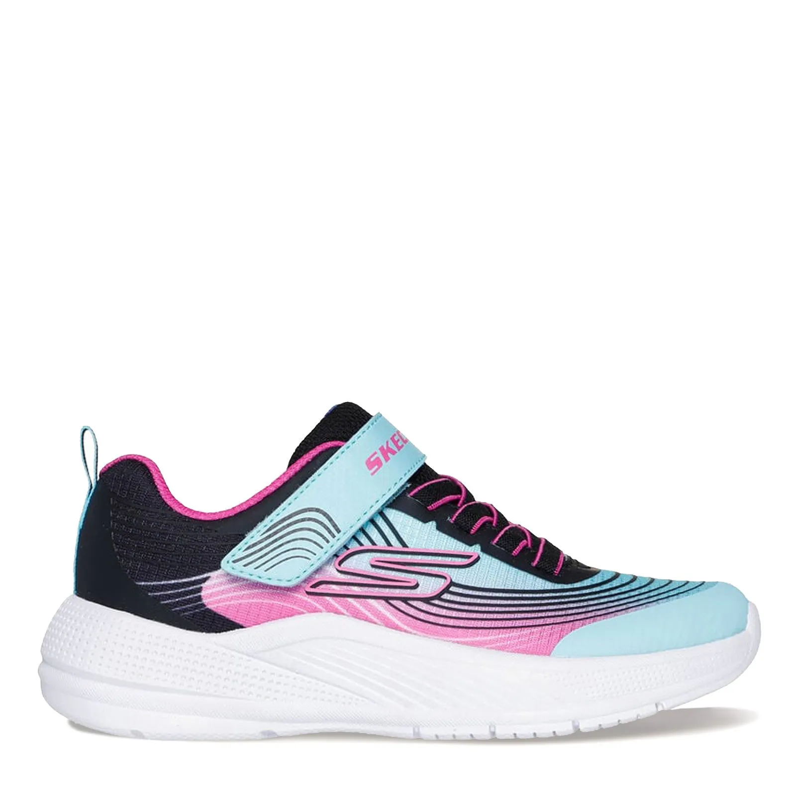 Girl's Skechers, Microspec Advance Sneaker - Little Kid & Big Kid