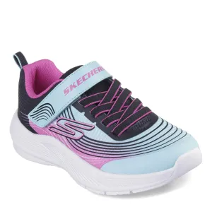 Girl's Skechers, Microspec Advance Sneaker - Little Kid & Big Kid