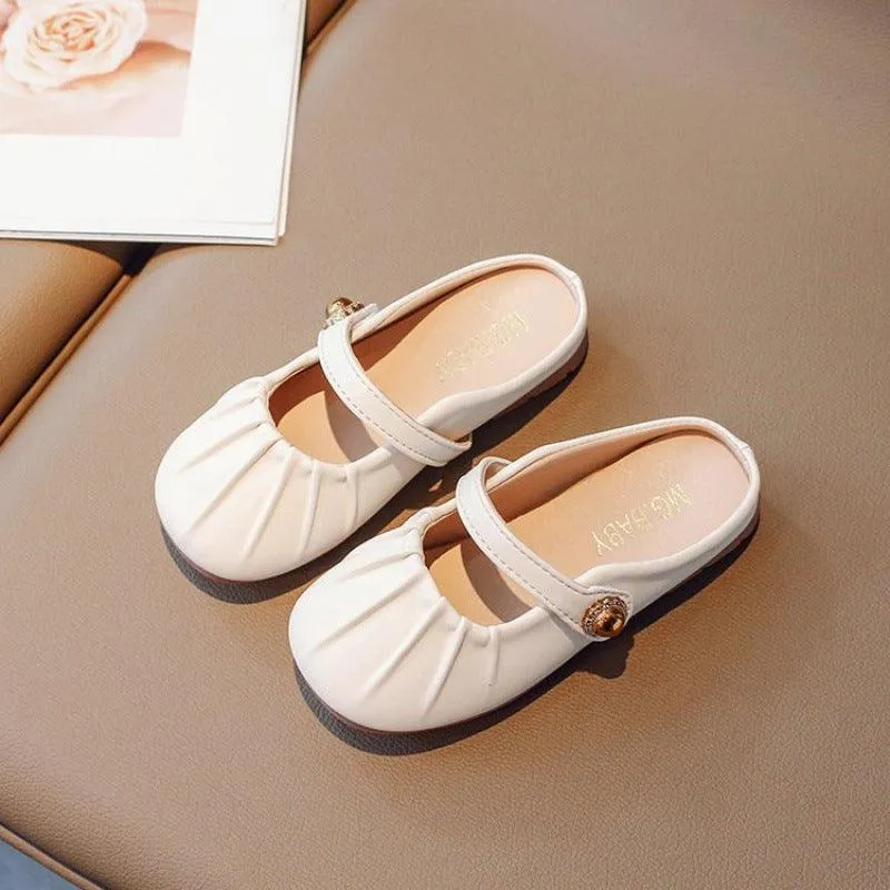 Girls soft sole slippers