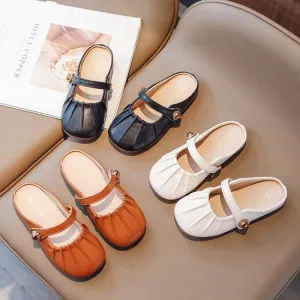 Girls soft sole slippers