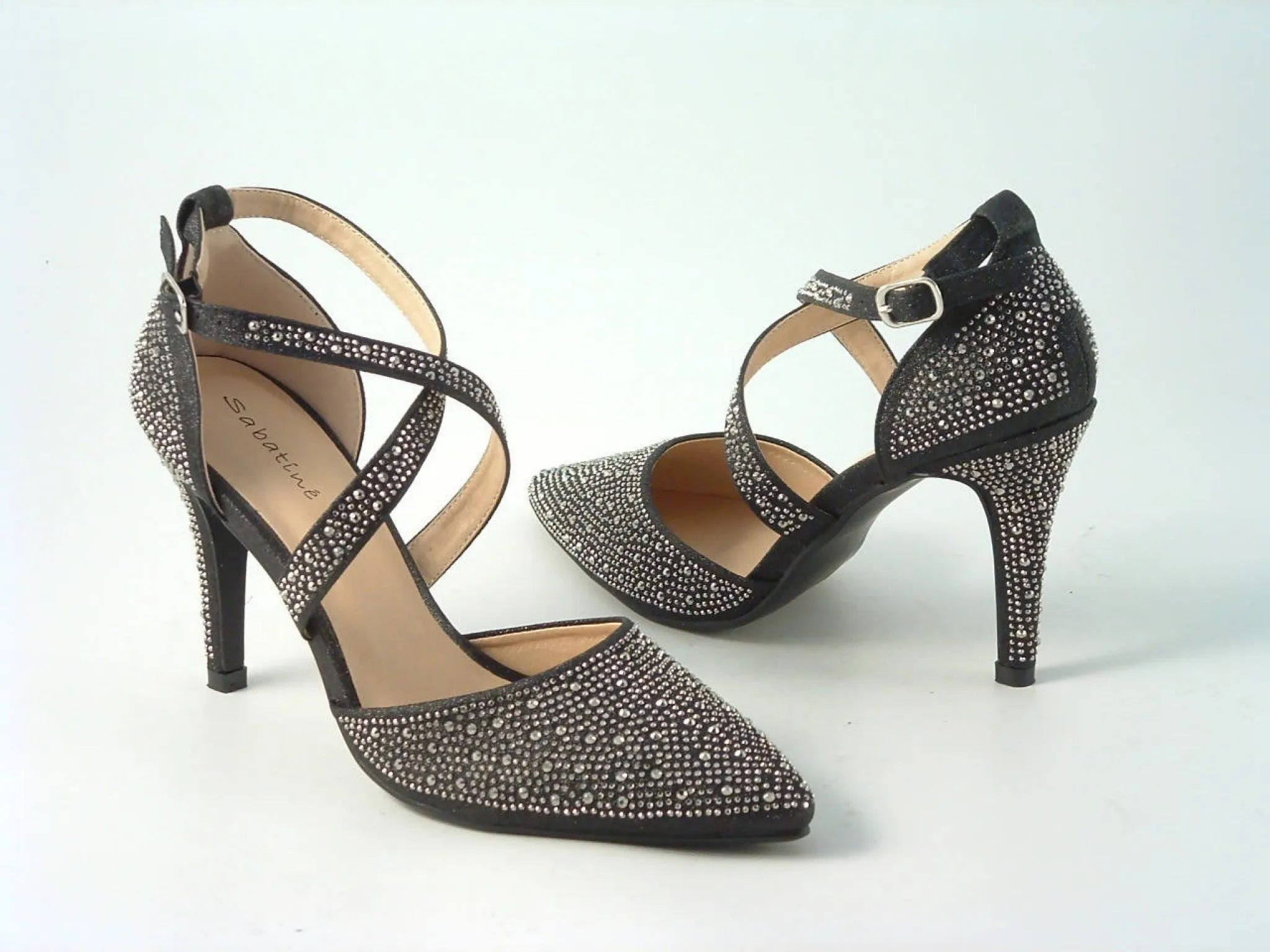 Glitz Shoes Sabatiné Diamante Court Shoe